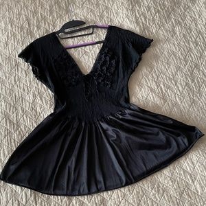 Sexy Black Baby Doll Nightie